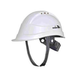 KARAM – PN542 | Safety Helmet With Protective Peak with Slider Type Adjustment and Ventilators | Pack of 1