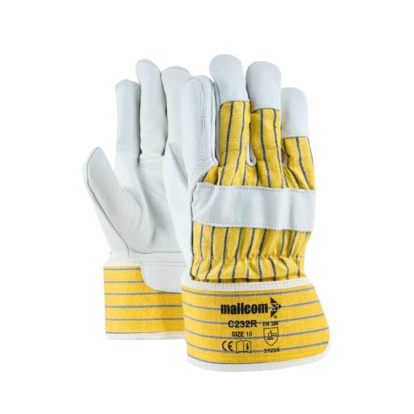 MALLCOM – C232R | Natural grain leather Canadian gloves