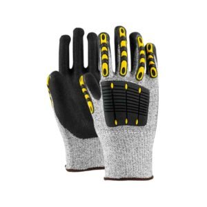 MALLCOM – H33TDL | Impact Resistant Nitrile Gloves With Cut Level 5