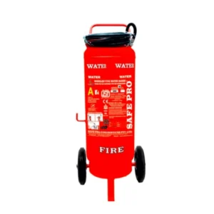 SafePro 45 Ltr Water Trolley Fire Extinguisher with Inside Cartridge