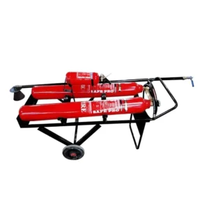 SafePro CO2 Twin Trolley Fire Extinguisher