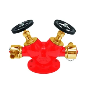 SafePro Double Outlet Hydrant Valve (Gun Metal)