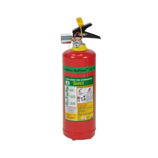 SAFEX – 2Kg Clean Agent Fire Extinguisher